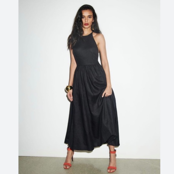Reformation Percy Linen Dress - Picture 1 of 16